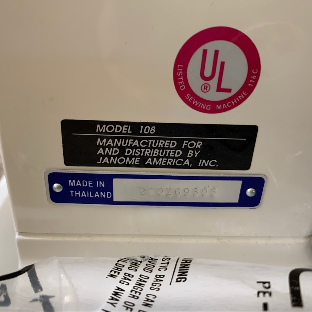 Janome Sewing Machine - Picture 4 of 5